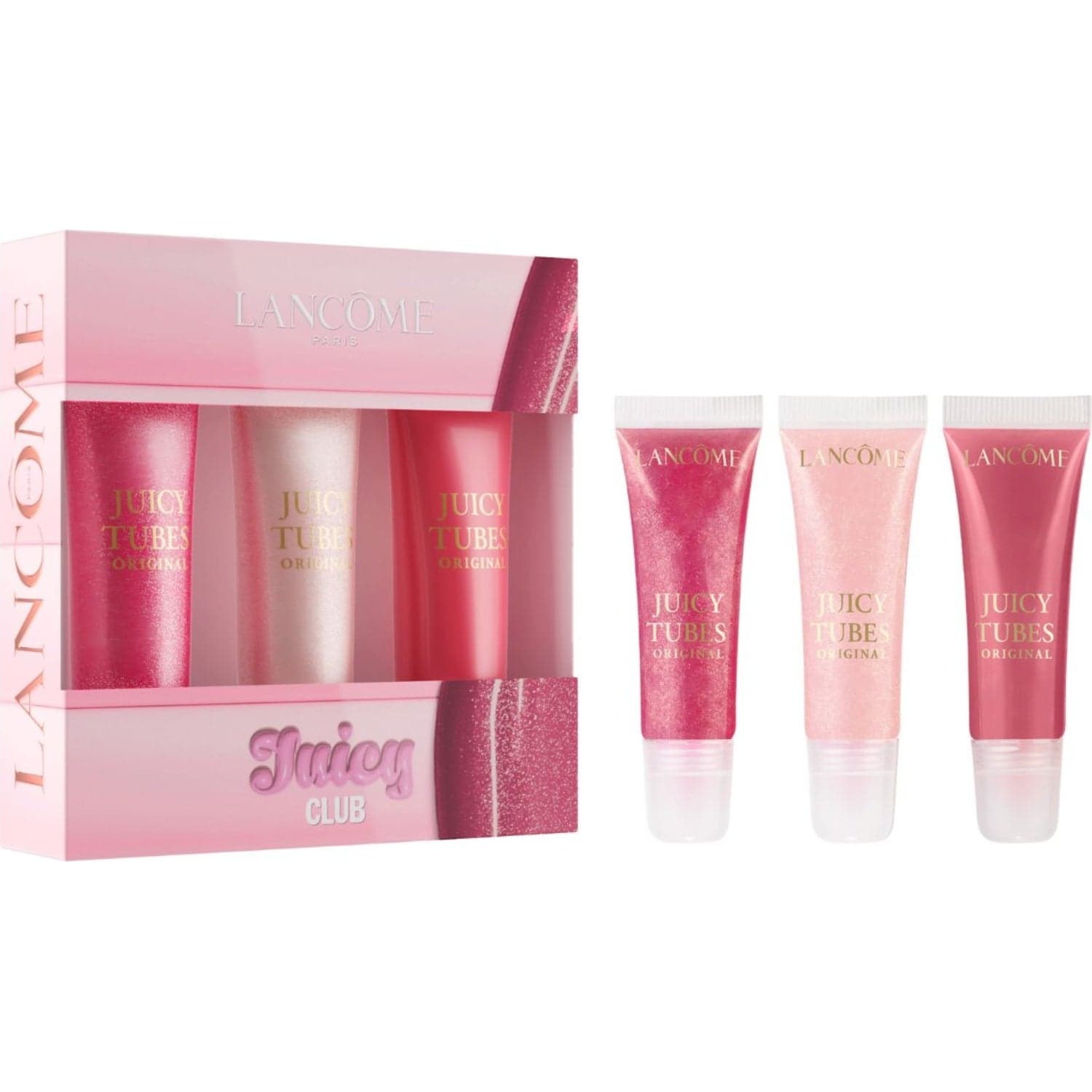Lancôme Juicy Club Juicy Tubes Mini Trio Gloss Lip Set