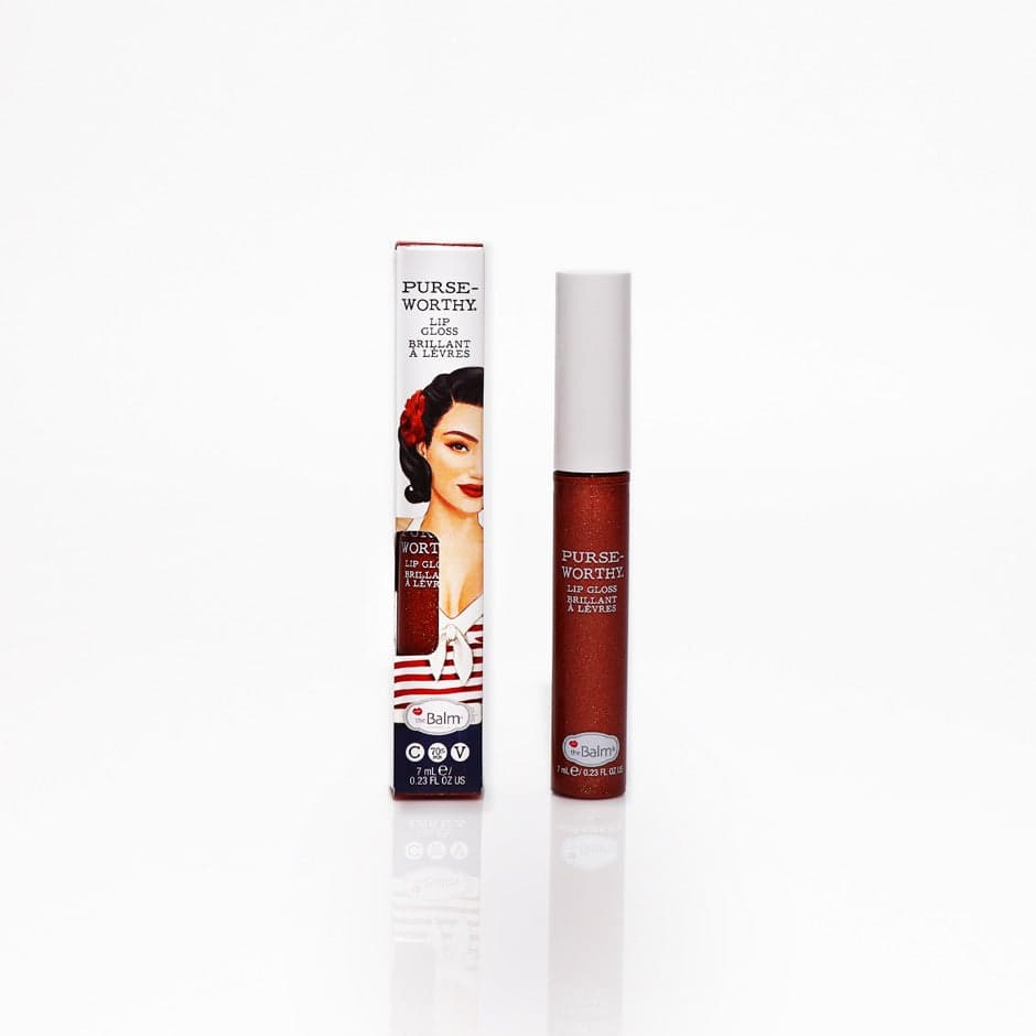 the Balm Purseworthy Lip Gloss Saddle - 7 ml