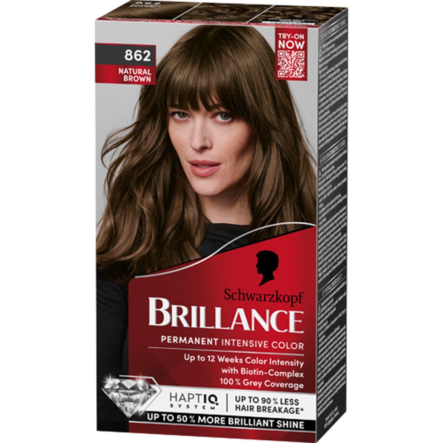 Schwarzkopf Brillance 862 Naturbrun - 1 pcs