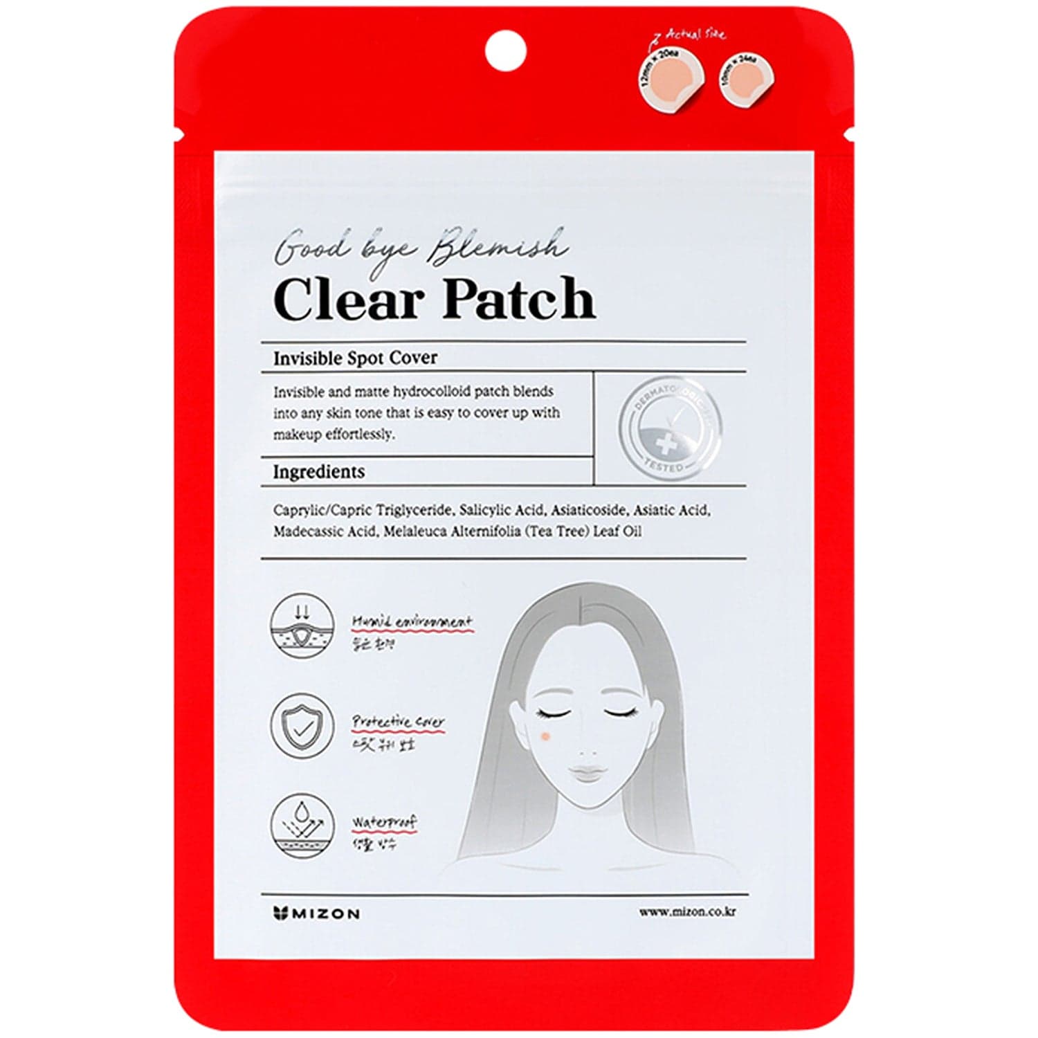 Mizon Good Bye Blemish Clear Patch 44 kpl