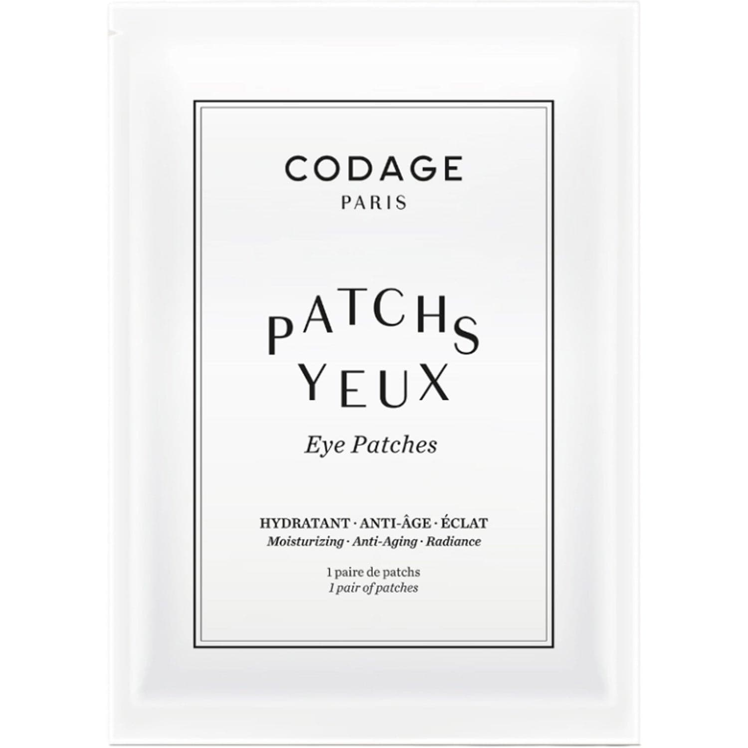 Codage Paris The Eye Contour patches 1 Set - 2 pcs