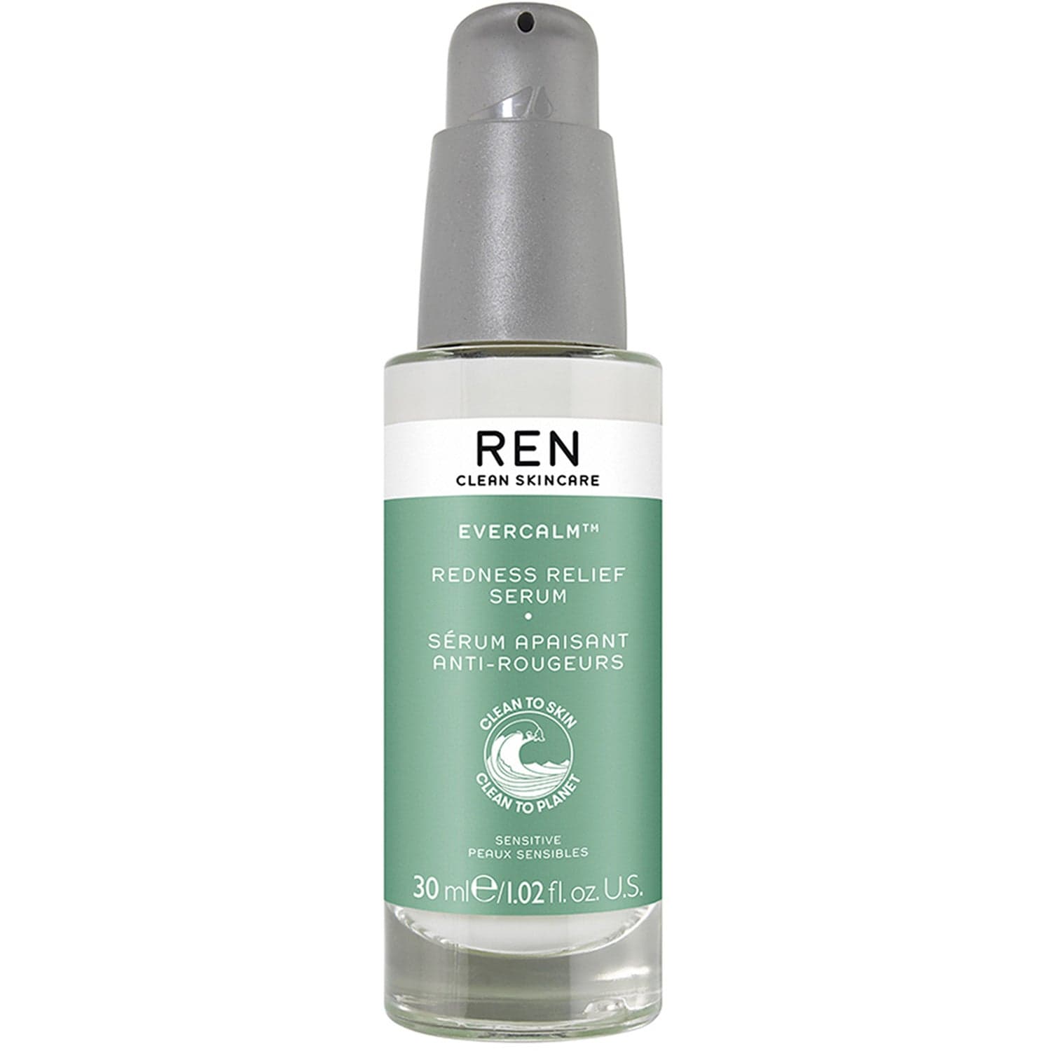 REN Clean Skincare Evercalm Redness Relief Serum 30 ml