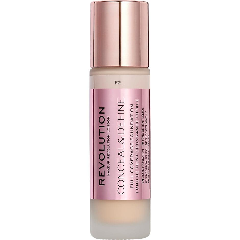 Makeup Revolution Conceal & Define Foundation F2 - 23 ml