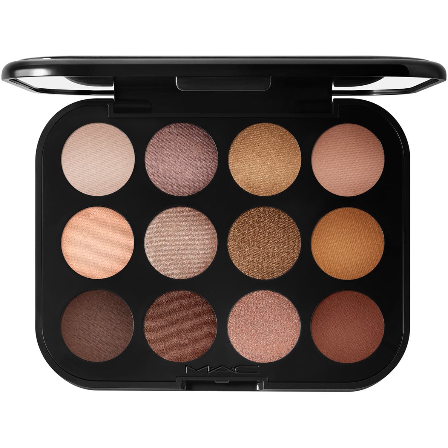 MAC Cosmetics Connect In Colour Eye Shadow Palette Unfiltered Nudes - 12,2 g
