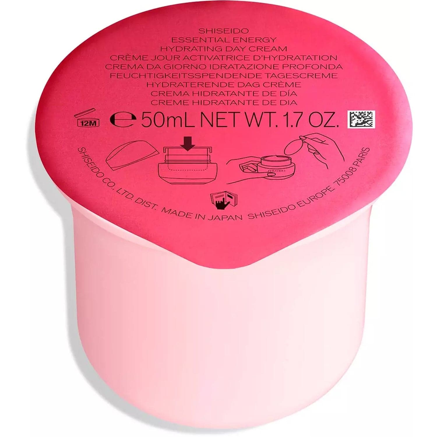 Shiseido Essential Energy Hydrating Day Cream SPF 20 (Refill) - 50 ml Refill