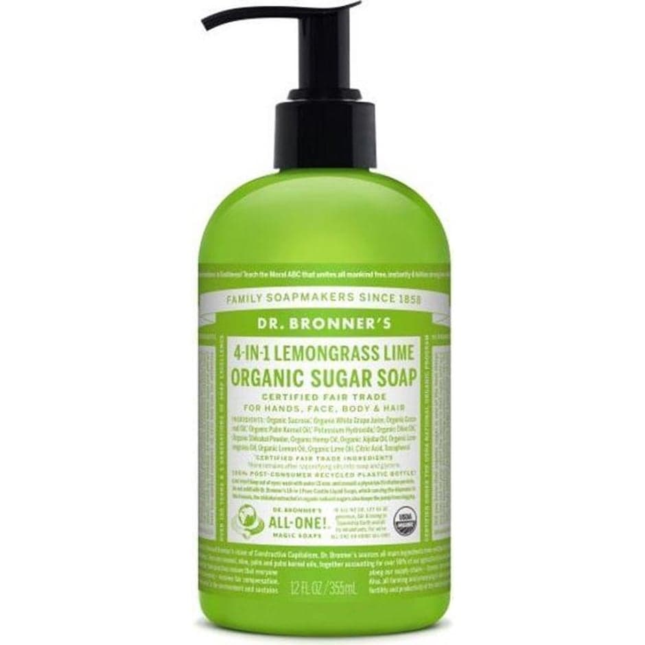 Dr. Bronner"'s Lemongrass-Lime Soap 710 ml
