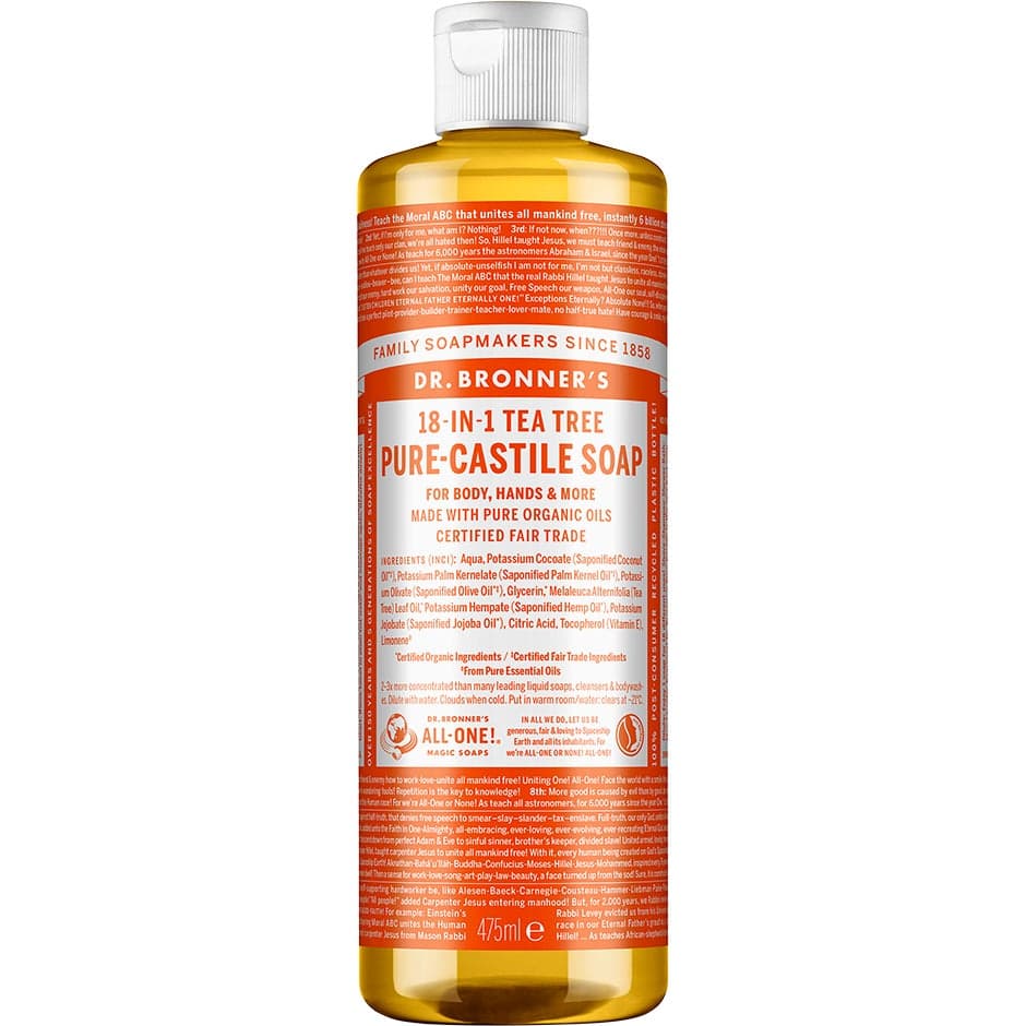 Dr. Bronner"'s Magic Soaps Tea Tree 475 ml
