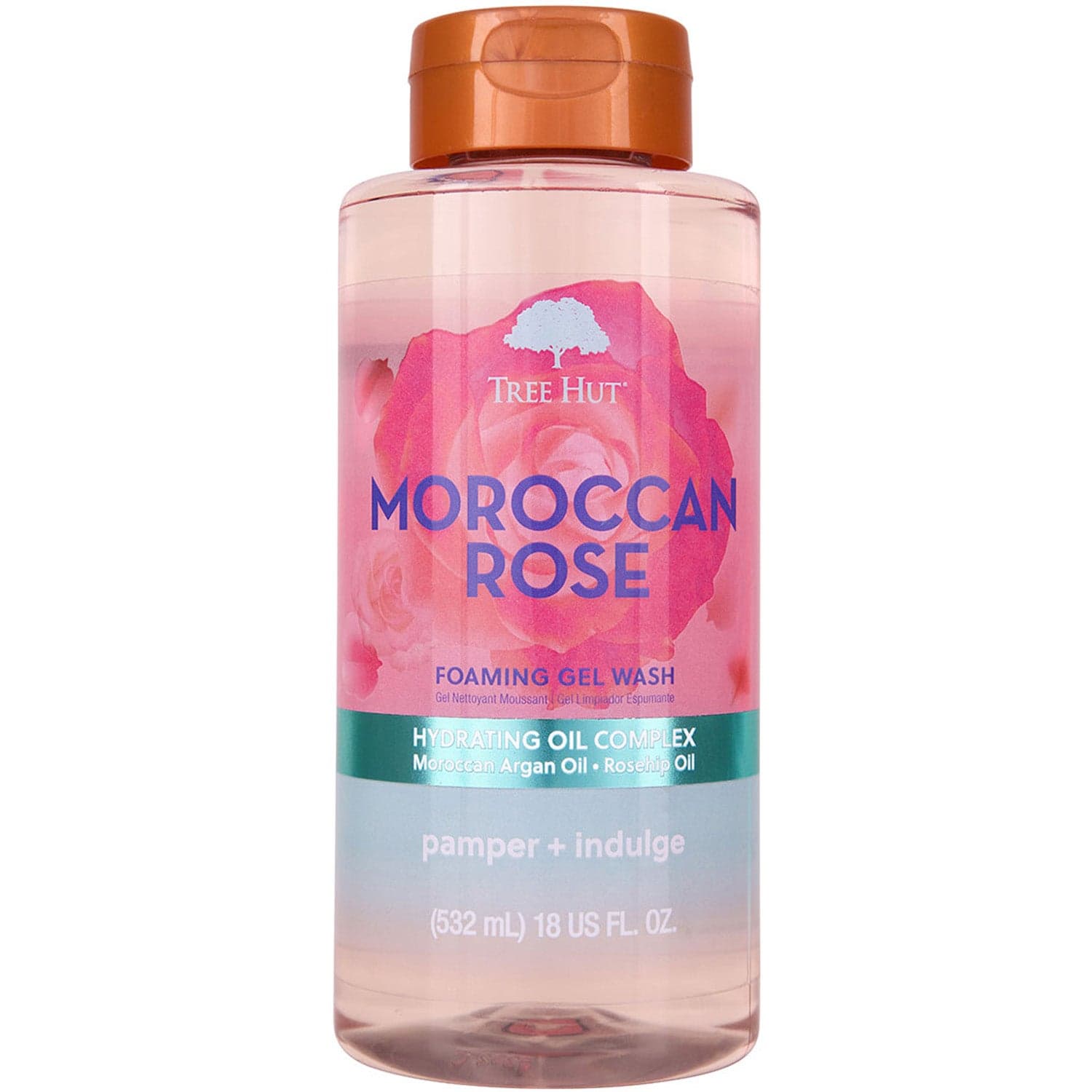 Tree Hut Foaming Gel Wash Moroccan Rose - 532 ml
