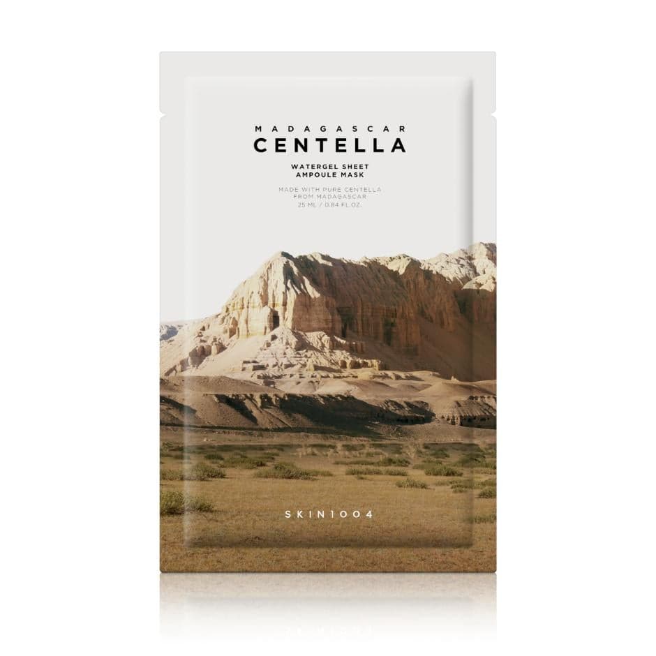 SKIN1004 Madagascar Centella Watergel Sheet Ampoule Mask - 5 pcs